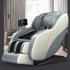 4D Sl Massage Chair Foot Roller Guasha Massage Chair Zero Gravity Shiatsu Massager Neck Back Leg Hot Compress Spa Massage Chair