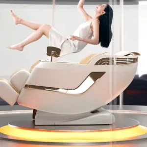 4D Smart Automatic Electric Massage Chair Space Capsule Home Use Full Body Zero Gravity Small Luxury Sofa SL Track Bluetooth Hot