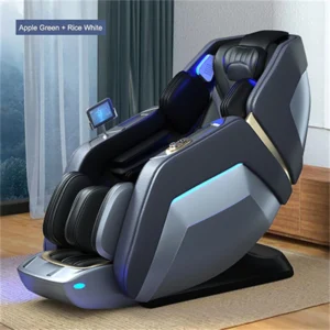 4D Smart Luxuray SL Track Factory Direct Electric Full Body Air Compression Recliner Zero Gravity Massage Chair with Wireless Charging
