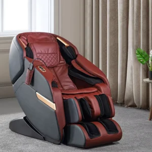 4D Zero Gravity Electric Massage Chair Heated Smart Remote Control Bluetooth Speaker for Home Use