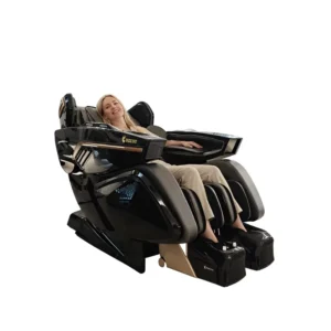 4D Zero Gravity Foldable Massage Chair AI Voice Control SL Track Full Body Airbag Heated Foot Recliner 12 Modes Luxury Infrared