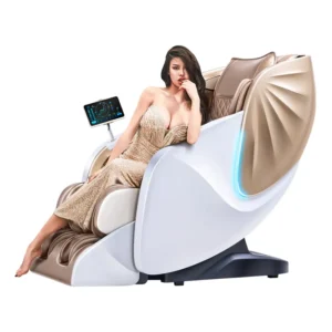 4D Zero Gravity Full Body Airbags Kneading Heating Back Vibration Recline Massage Chair
