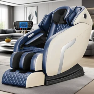 4D Zero Gravity PU Leather Massage Chair OEM ODM Full Body Neck & Shoulder