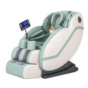 4D Zero Gravity Shiatsu Massage Chair Full Body Electric with Airbag Compression Heating Bluetooth Speaker SL Track OEM Custom Recliner for Home Office Hotel