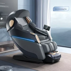 4D motion Massage Chair Dual Tracks Home use Smart Electric Bluetooth enabled Voice Control Full body Massager