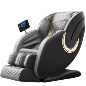 4d Massage Chair Sl Track zero Gravity PU Leather Chair