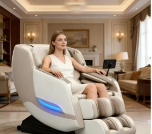 5 Major Automatic Programs Full body airbag Wrapping Foot Roller Massage Chair Suitable for the Elderly and Office Workers