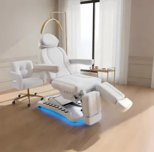 5 Motor Heating Professional Spa Waxing Physical Therapy Medical Podiatry Chair Facial Beauty Bed Electric Massage Table