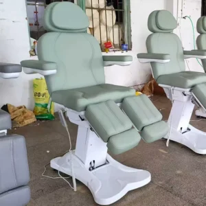 5 Motors Electric Pedicure Chair Split legged Chair Electric Treatment Chair Foot SPA Electric Massage Bed