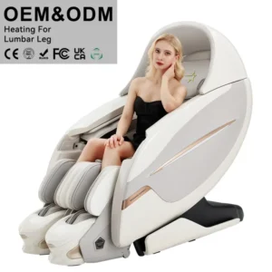 5D Robotic Separate Legs 110 240V Full Body Customizable Massage Chair Zero Gravity