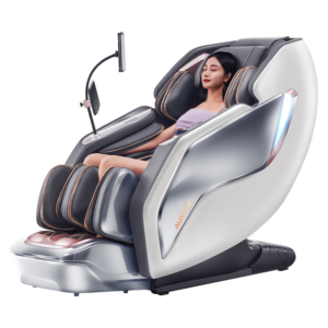 5D Shiatsu Massage Chair with Ai Voice Control and Bluetooth Music