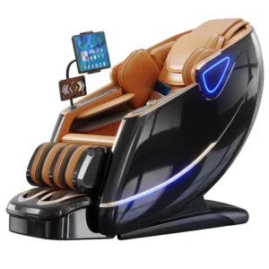 6D Dual Movement Full Body Deep Tissue Muscle Vibration Knead Stretch Heat Airbag Relax SL Track Zero Gravity Massage Chair