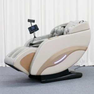 8D Electric Dual Core PU Leather Massage Chair Remote Control Modern Shiatsu Zero Gravity Full Body Coverage Bluetooth Hot