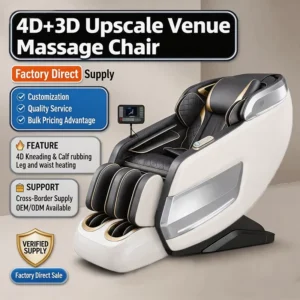 AI Intelligent Body Scan SL Massage Chair Full Body Airbag Pulse Massage Calf Kneading Hot Compress Timing