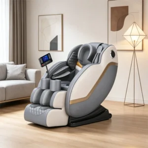 AI Smart Touch LCD Display Shiatsu Zero Gravity Full Body 8D Massage Chair Electric Recliner for Home Use