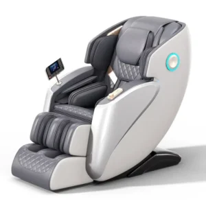 AI Voice Control Music Electric SL Heat Body Massager Chair 4D Zero Gravity Luxury Thai Stretch Shiatsu Massage Sofa Chair