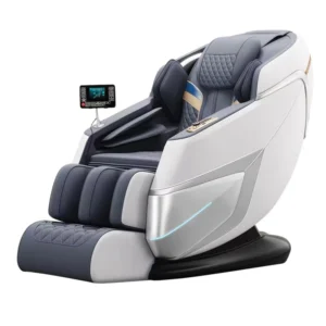 AI Voice Control Music Electric SL Heat Body Massager Chair 4D Zero Gravity Luxury Thai Stretch Shiatsu Massage Sofa Chair
