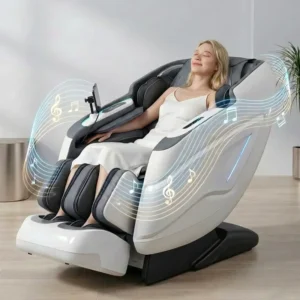 Acoustic Wave 8D Motor Massage Chair Dual Zero Gravity SL Track AI Voice Control Full Body Shiatsu With OEM Available
