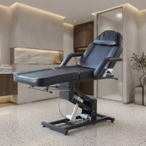 Adjustable Comfortable Modern Portable 3 Section Folding Tattoo Massage Bed Chair Electronic Beauty High Density Metal Home Use