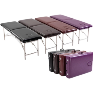 Adjustable Portable SPA Beauty Bed Featuring a Strong Foldable Aluminum Structure