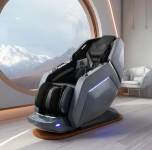 Ai Smart 4D Full Body Blood Circulation Electric Zero Gravity Dual Core Massage Chair