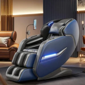 Ai Voice Control SL Track Zero Gravity Full Body Dual Core Massage Chair
