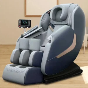Ai Voice Control U Shape Pillow Calf Heating 8D Zero Gravity Massage Chair with Leg Massager OEM