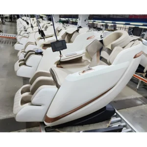 Air Pressure Massage Armchair 4D Manual Wired Control Massage Chair for Rolling
