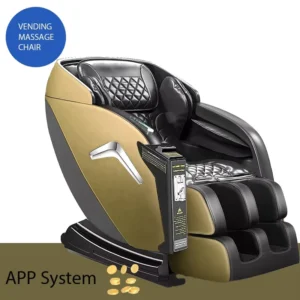 Airbag Full Body Massager up and Down Roller Movement Commercial Mall Vending Massage Chair Massage Chair with Payment