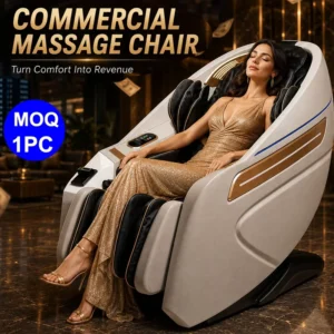 Airport Coin Bill Operated Commercial Full Body 4D Singapore Paper Money Vending Massage Chair Business With Payment System