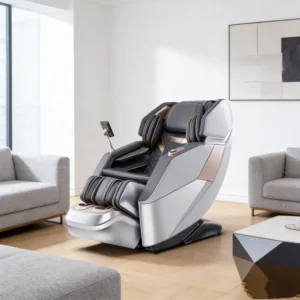 All Cover Full Body Zero Gravity Massage Chair Dual Core Mechanism SL Electric Smart Voice Foot Roller Body Heat Timing Control