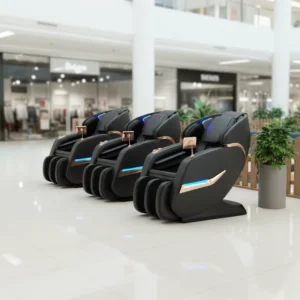 Anti Gravity Executive Air Massage Chair Full Body Coin Operator Bill Acceptor App