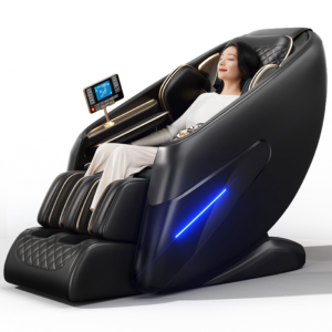 Arm Chair Lounger Massage Recliner with Bluetooth Speaker and Heat Therapy for Home Use