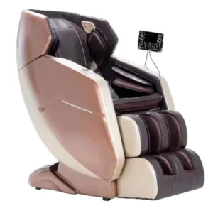 Automatic Luxury Shiatsu Massager Chair Zero Gravity Vibration Foot Massage Portable Foldable Full Body ABS+PU
