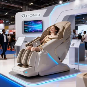 Automatic Massage Chair Small Space High Performance Price Ratio SN T80 New Design U Shaped Relax Pillow Pu Leather