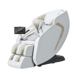 Automatic Retractable Legs Double Push Rod SL Type Extra Long Curved Guide Rail Luxury 4D Zero Gravity Massage Chair Body