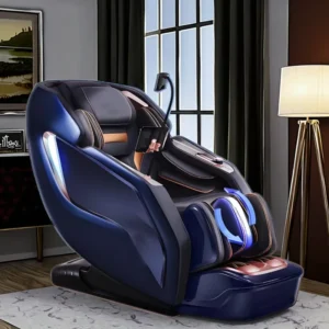 Automatic SL Track Thai Shiatsu Full Body Zero Gravity Heating 4D PU Leather Luxury Smart Electric Massage Chair