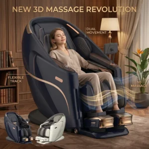BL H878A Zero Gravity Full Body Foot Massage Chair 3D Ultra Dual Movement Intelligent Voice Control Timing Control