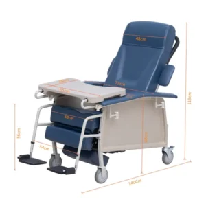 BT CN020 Nursing Home Care Chair with Dinning Table Recliner Elderly Chair Relax Geriatric Chair