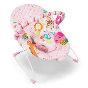Baby Rocking Chair Recliner Newborn Soothing Tool Children’s Cradle Bed Small Metal 12kg Load Capacity
