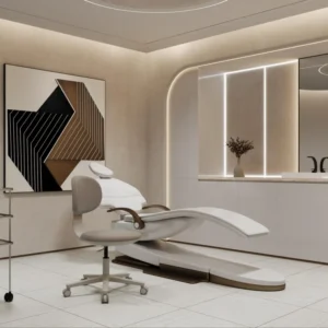 Beauty Salon Equipment Massage Table Bed Furniture Adjustable Hydraulic SPA Rolling Beauty Lifting Stool Chair Without Armrest