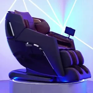 Best 3D Modern Massager Chairs Deluxe Lounge Manicure 4D SL Track 6 Point Massage Chair with Zero Gravity