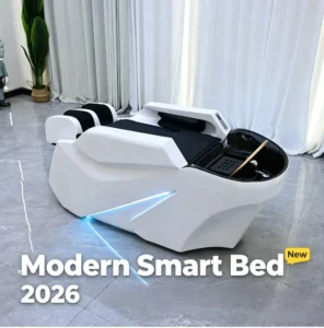 Best Modern Design Shampoo Bed with Water Circulation and Smart Panel