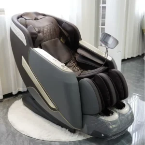 Best Multifunctional Automatic Robotic 3D PU Leather Zero Gravity Full Body Stretch Dual Core SL Track Luxury Massage Chair