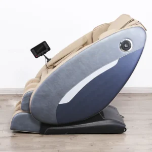 Best Seller SL Track 5D Gravity Electric Heating Full Body Massage Chair with PU Leather and Bluetooth System