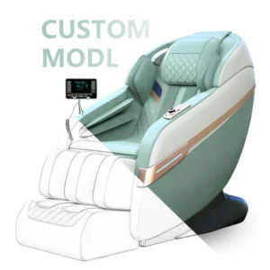 Black Massage Chair Full Body 4D Zero Gravity Luxury Manufacturer for Elderly Massage Chair with Head Massage