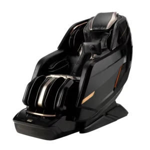 Black Massage Chair Touch Control Zero Gravity Full Body Massage Chair