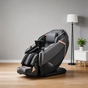 Body Air Bag Wrapped Large Screen Controlled Waist and Back Heating AI Intelligent Voice Bluetooth Music Massage Chair