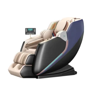 Body Fitness Zero Gravity Fully Body Heating Massage Chair with PU Leather Touch Screen Control Musical Function 2 Year Warranty