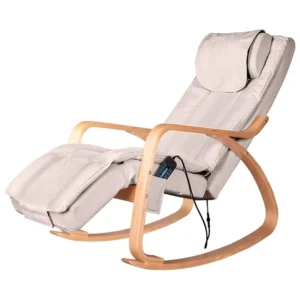 Body Massager Folding Shiatsu Massage Chair With Adjustable Backrest and Back Heating Full